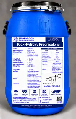 16α-Hydroxy Prednisolone CAS 86401-80-1 - SRPL