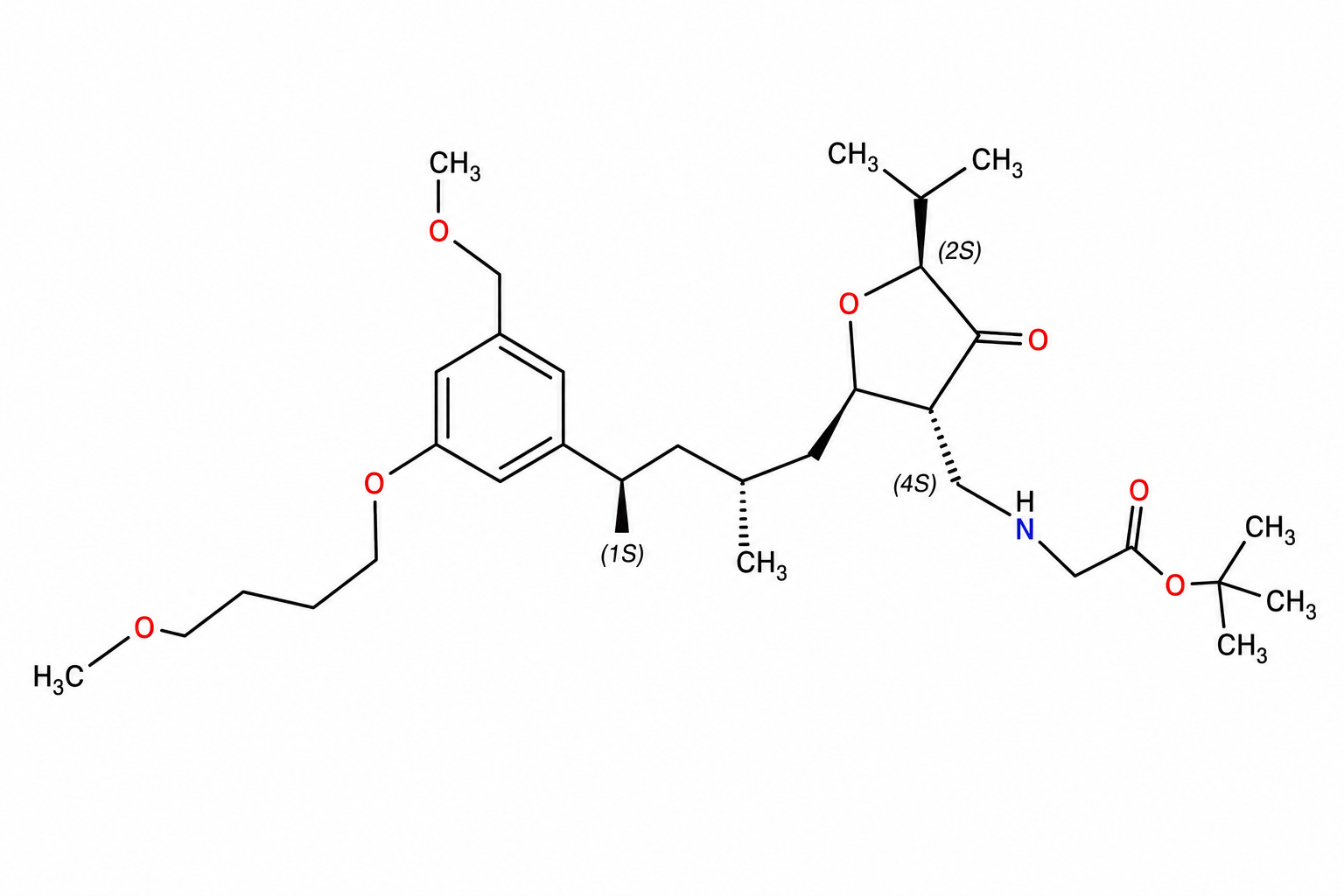 [(1S,3S)-3-[[4-Methoxy-3-(3-Methoxypropoxy)Phenyl]Methyl]-4-Methyl-1-[(2S,4S)-Tetrahydro-4-(1-Methylethyl)-5-Oxo-2-Furanyl]Pentyl] Carbamic Acid Tert-Butyl Ester