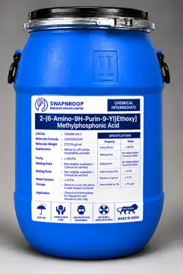 2-(6-Amino-9H-Purin-9-Yl)Ethoxy]Methylphosphonic Acid CAS 106941-25-7 - SRPL