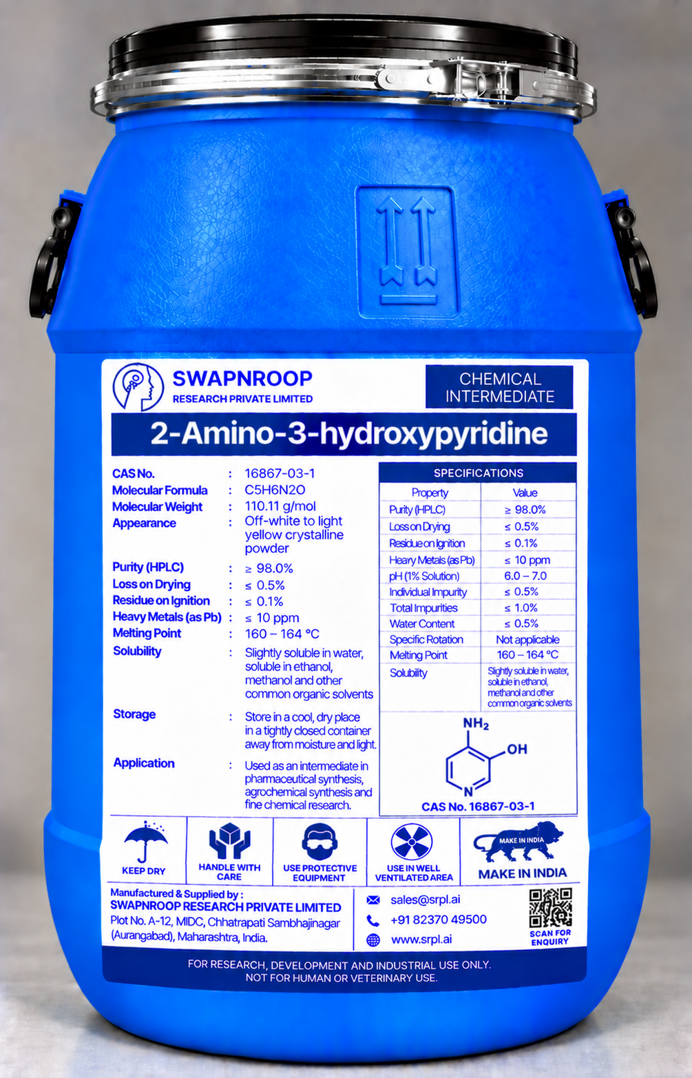 2-Amino-3-hydroxypyridine