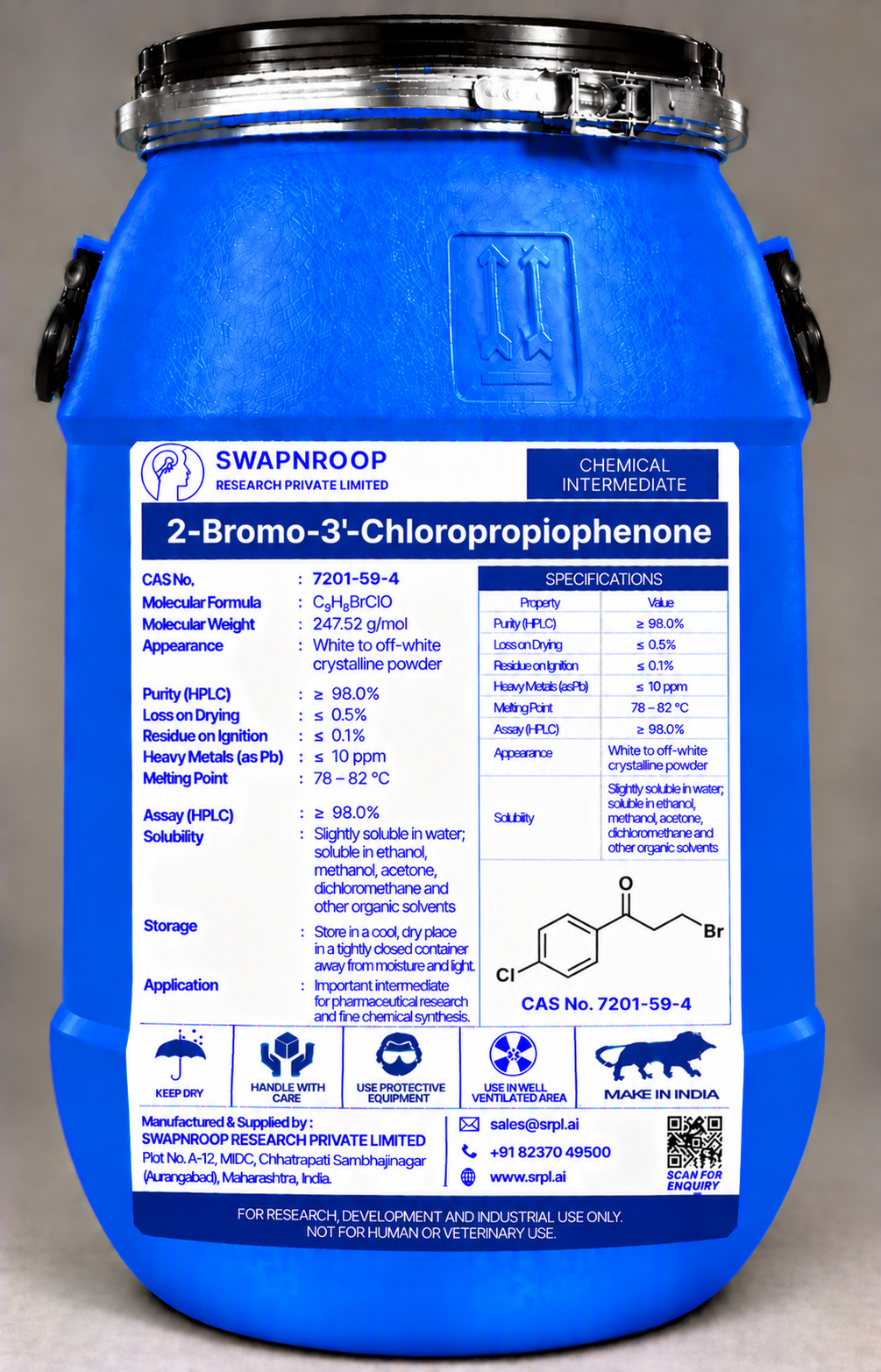 2-Bromo-3'-Chloropropiophenone