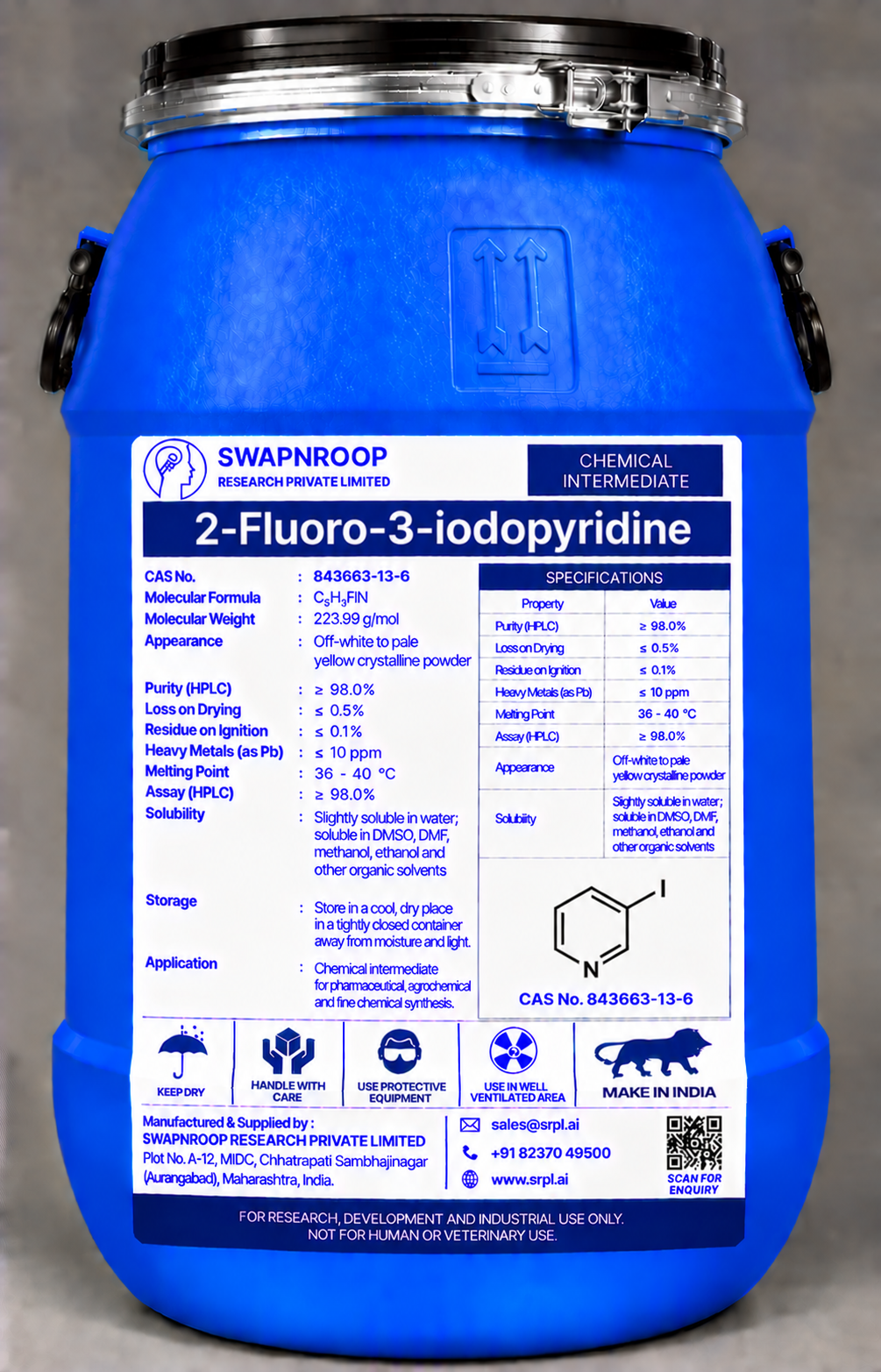 2-Fluoro-3-iodopyridine