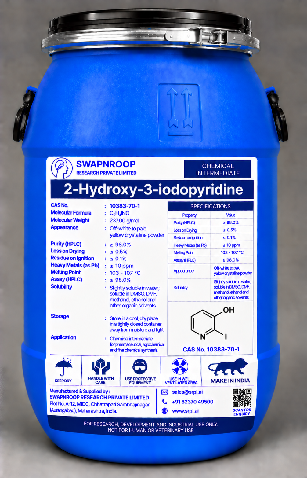 2-Hydroxy-3-iodopyridine