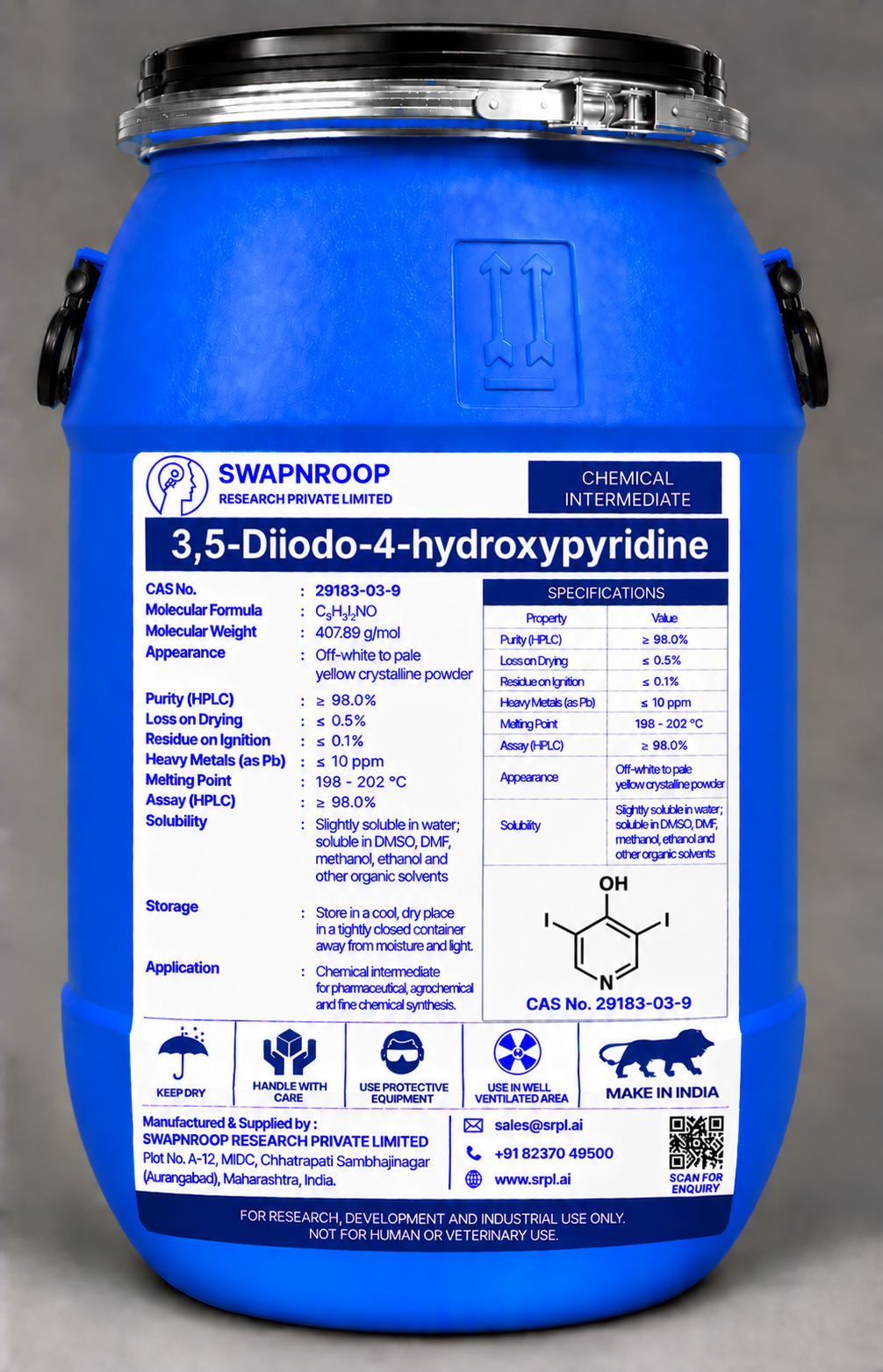3,5-Diiodo-4-hydroxypyridine