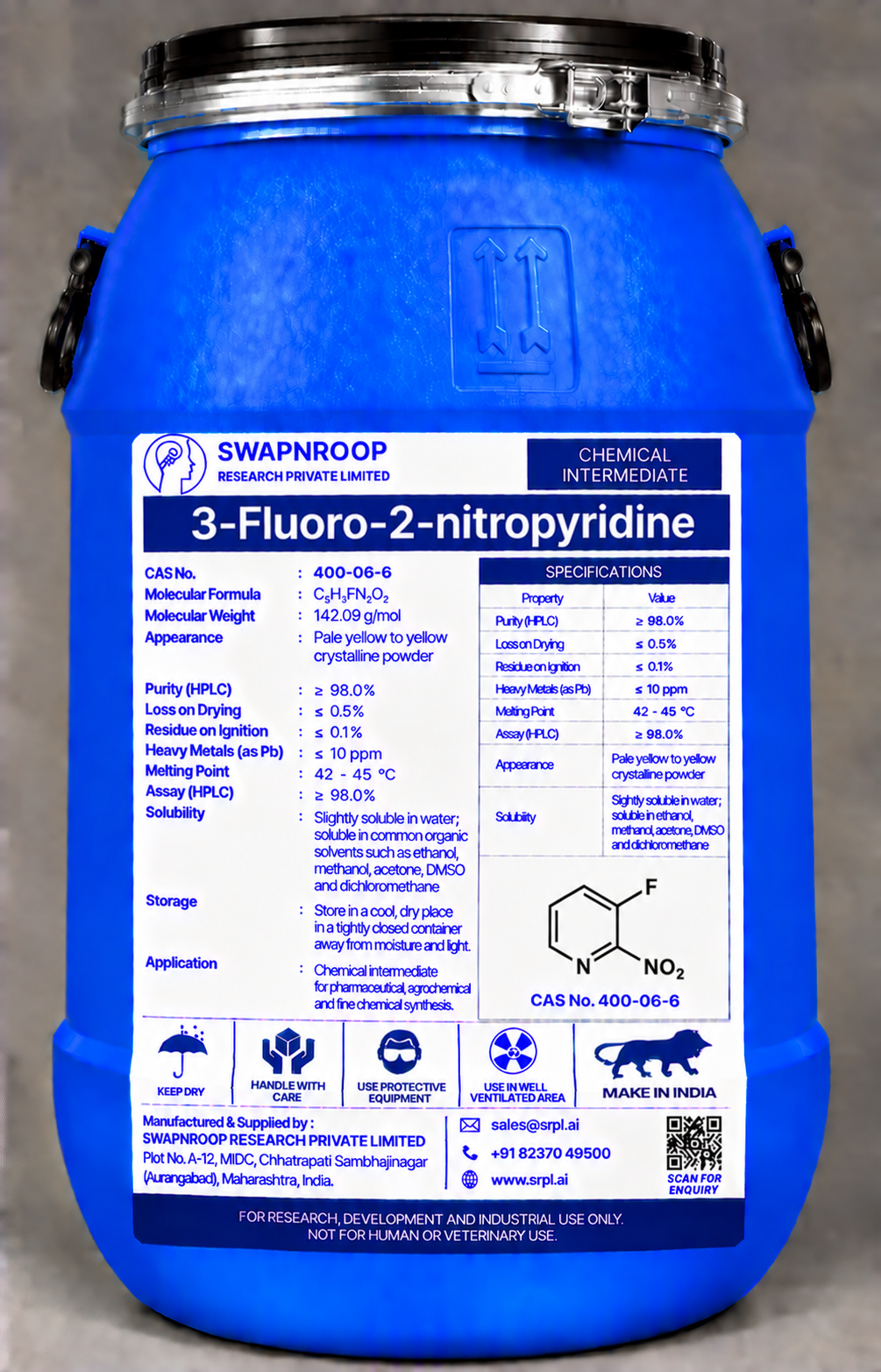 3-Fluoro-2-nitropyridine