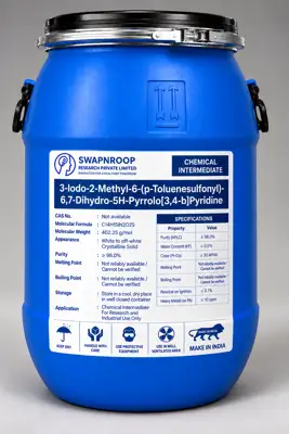 3-Iodo-2-Methyl-6-(p-Toluenesulfonyl)-6,7-Dihydro-5H-Pyrrolo[3,4-b]Pyridine - SRPL
