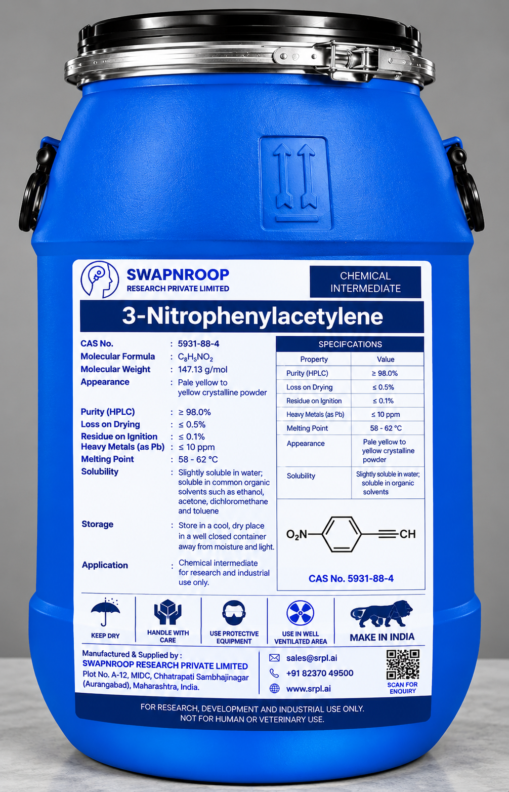 3-Nitrophenylacetylene