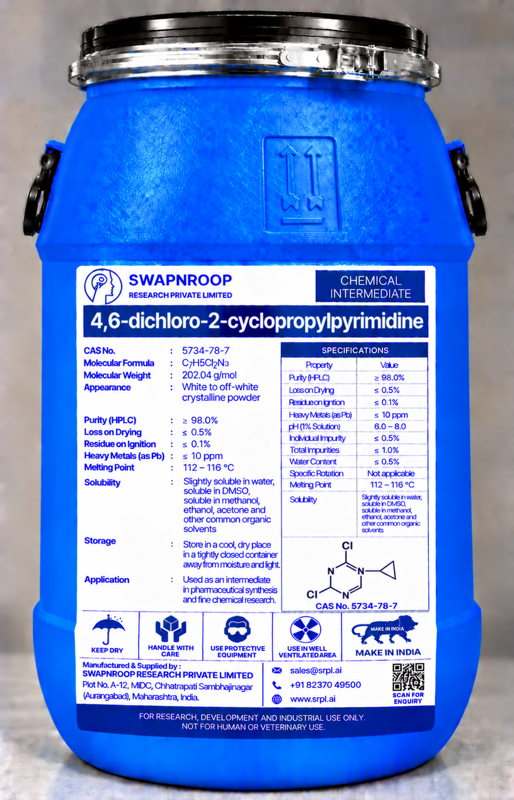 4,6-dichloro-2-cyclopropylpyrimidine