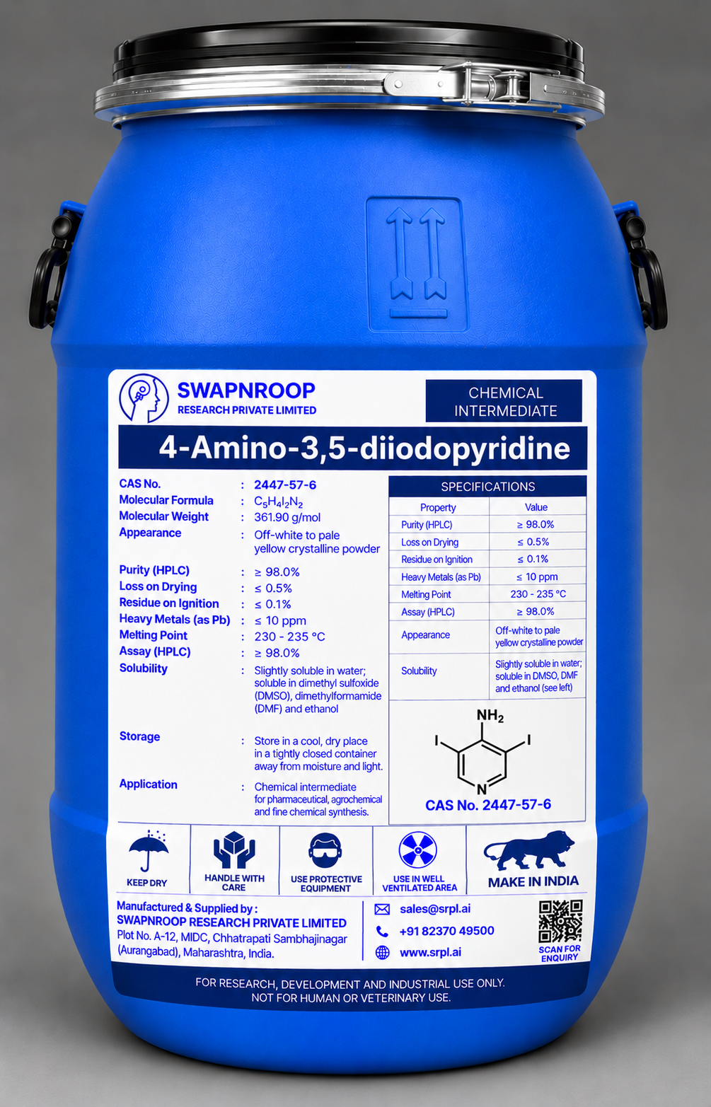 4-Amino-3,5-diiodopyridine