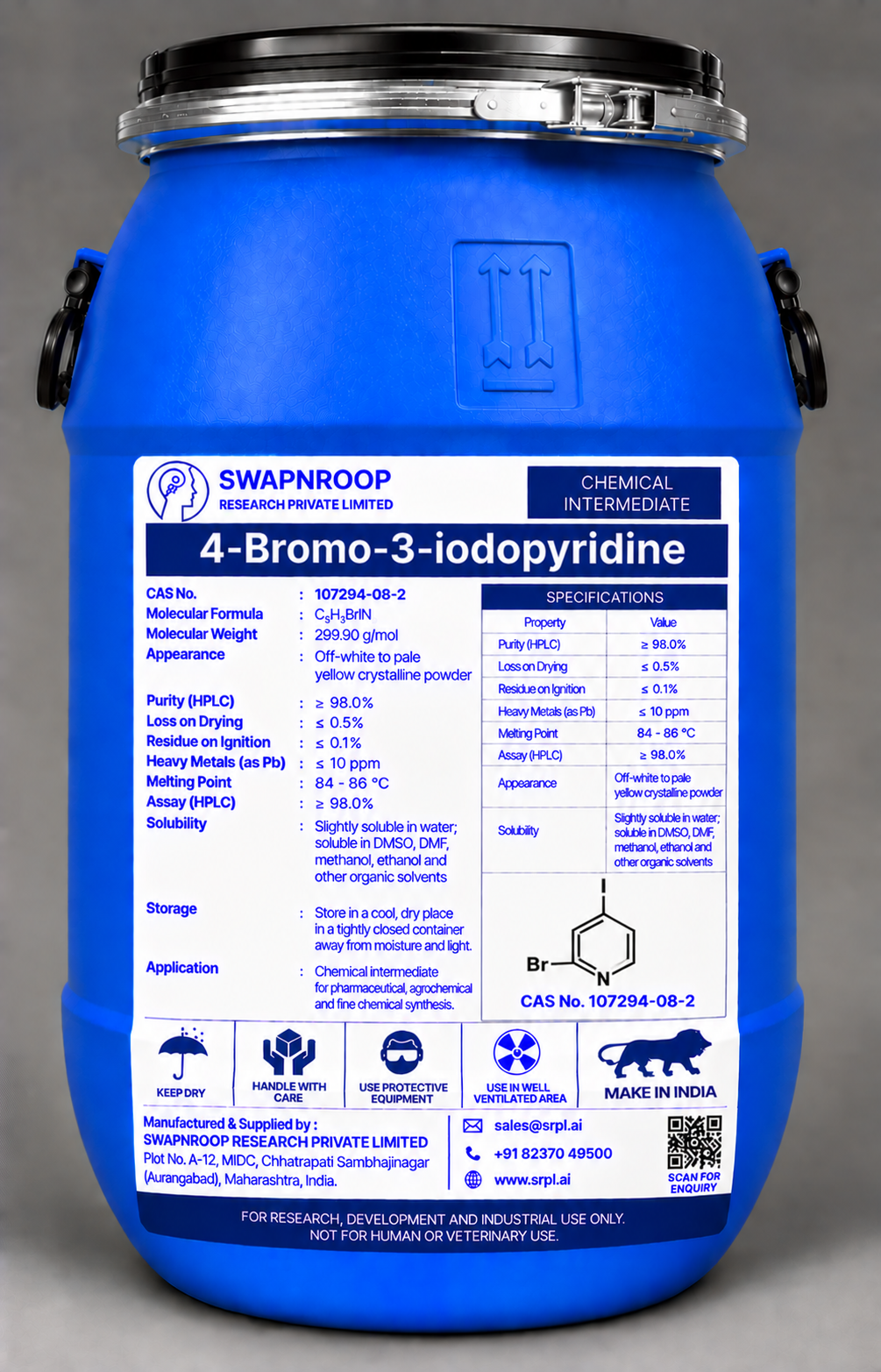 4-Bromo-3-iodopyridine