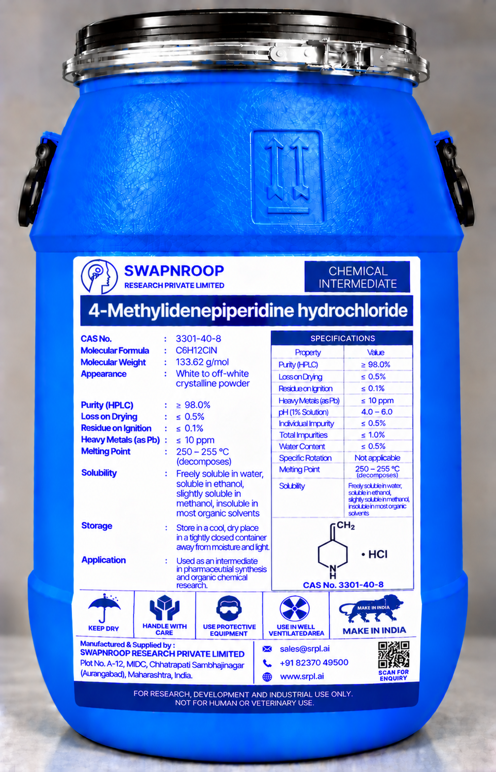 4-Methylidenepiperidine hydrochloride