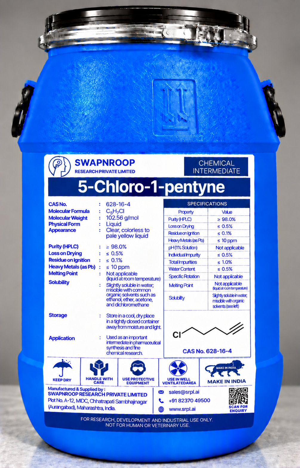 5-Chloro-1-pentyne