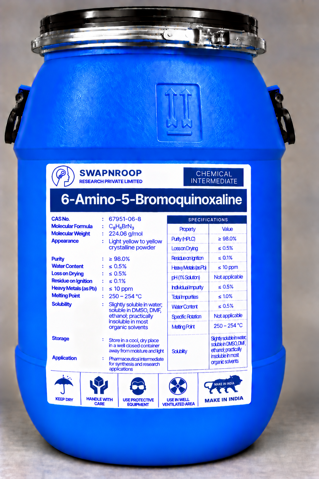 6-Amino-5-Bromoquinoxaline
