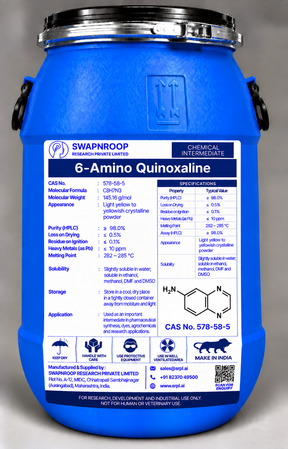6-Amino-5-Bromoquinoxaline