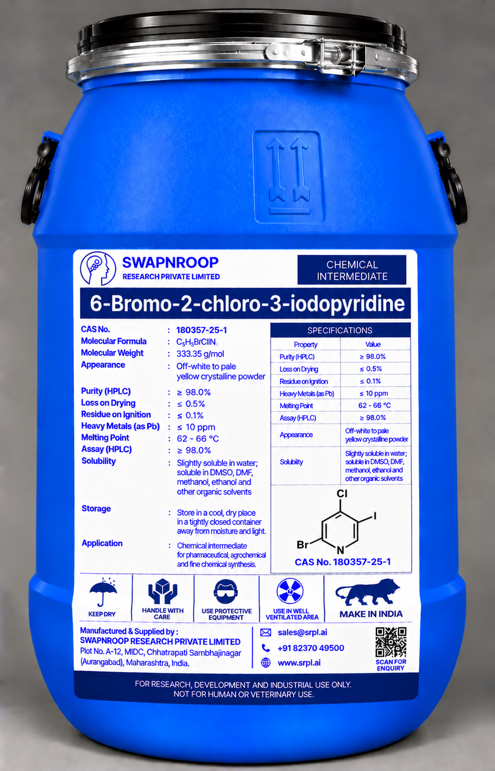 6-Bromo-2-chloro-3-iodopyridine