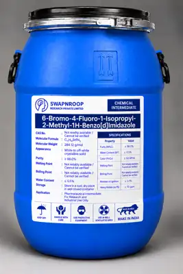 6-Bromo-4-Fluoro-1-Isopropyl-2-Methyl-1H-Benzo[d]Imidazole - SRPL