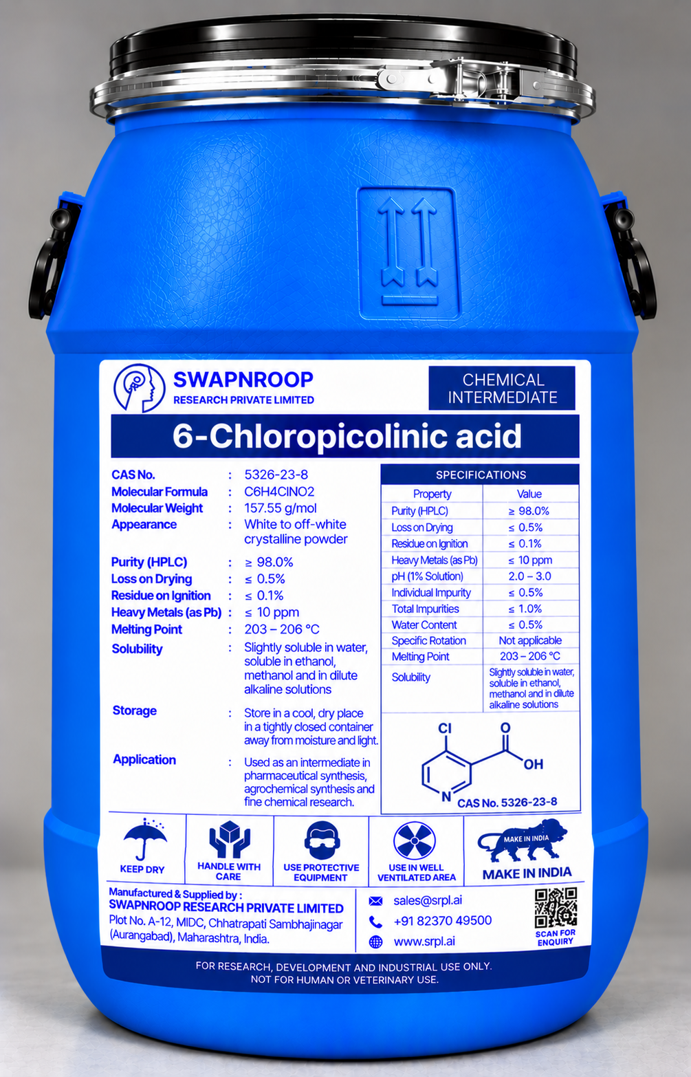 6-Chloropicolinic acid