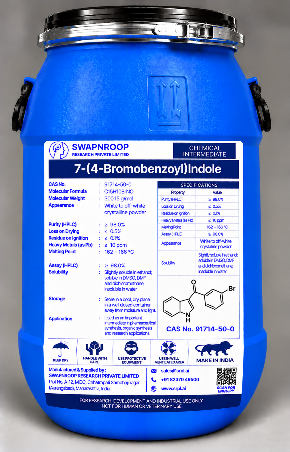 7-(4-Bromobenzoyl)Indole