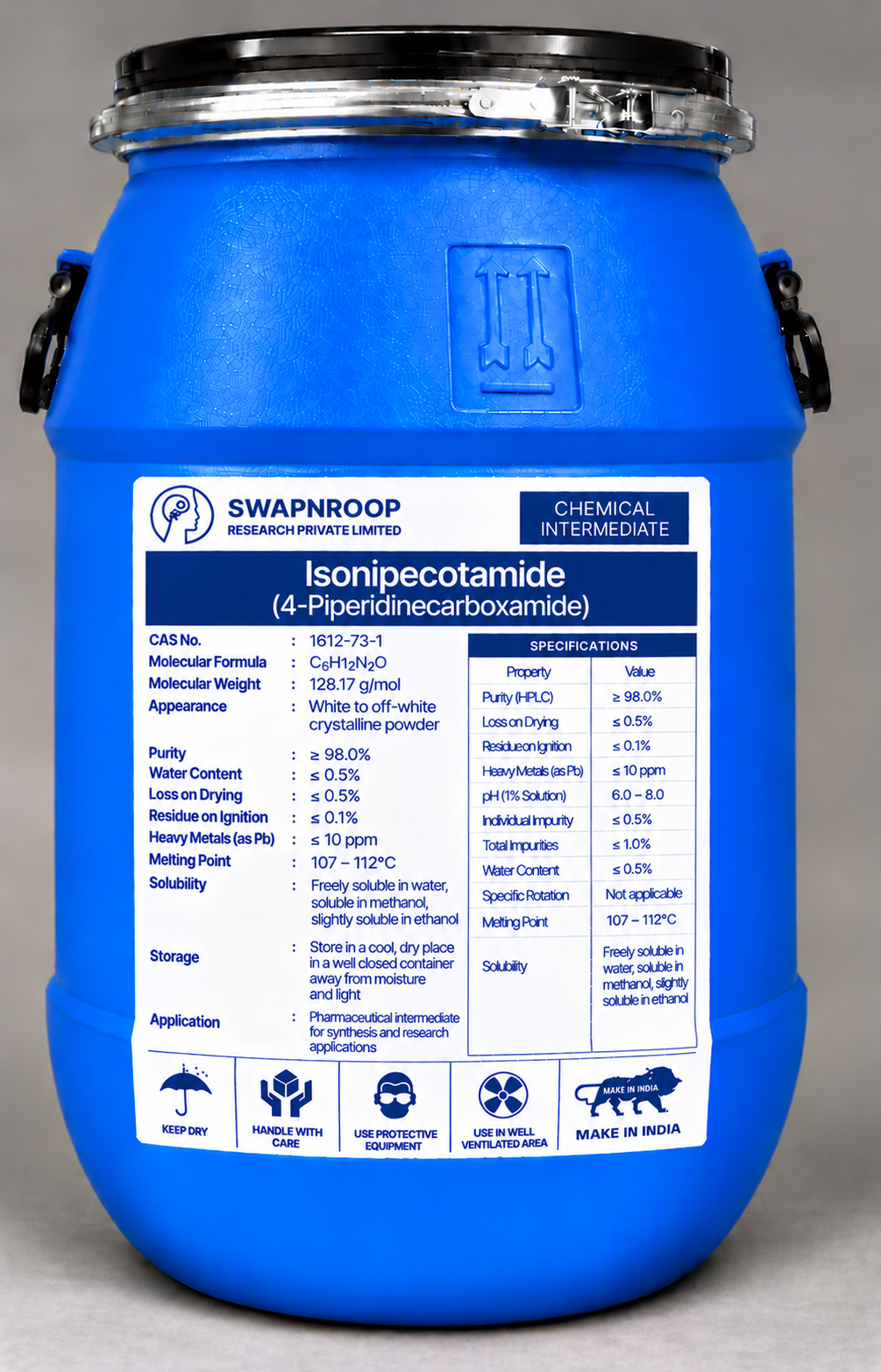 Isonipecotamide (4-Piperidinecarboxamide)