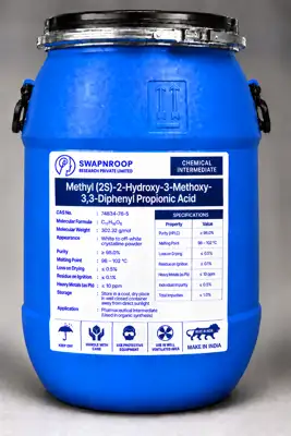 Methyl (2S)-2-Hydroxy-3-Methoxy-3,3-Diphenyl Propionic Acid CAS 745017-94-1 - SRPL