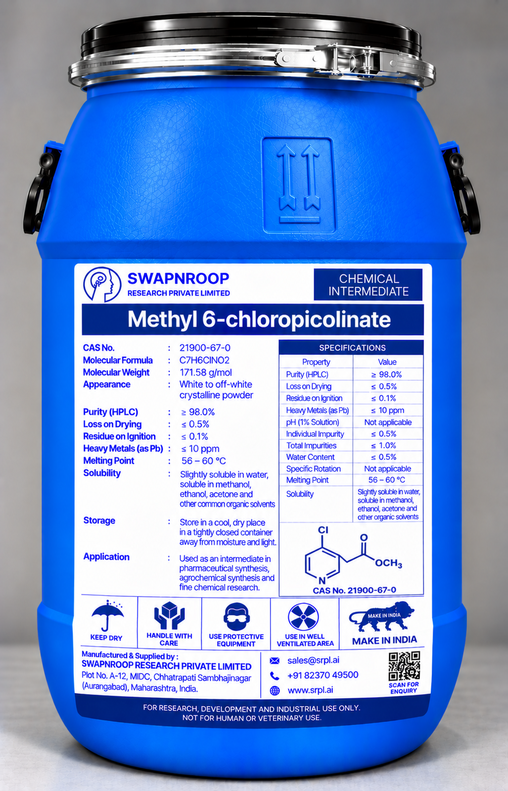 Methyl 6-chloropicolinate