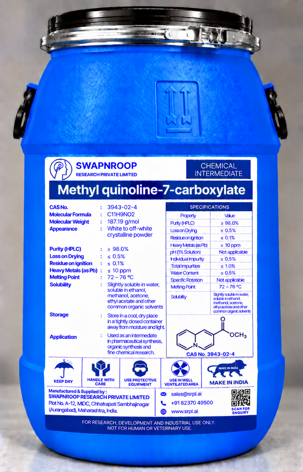 Methyl quinoline-7-carboxylate