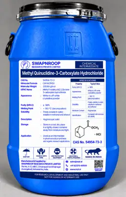 Methyl Quinuclidine-3-Carboxylate Hydrochloride (CAS 31531-51-4) - manufacturer, supplier & exporter India - SRPL