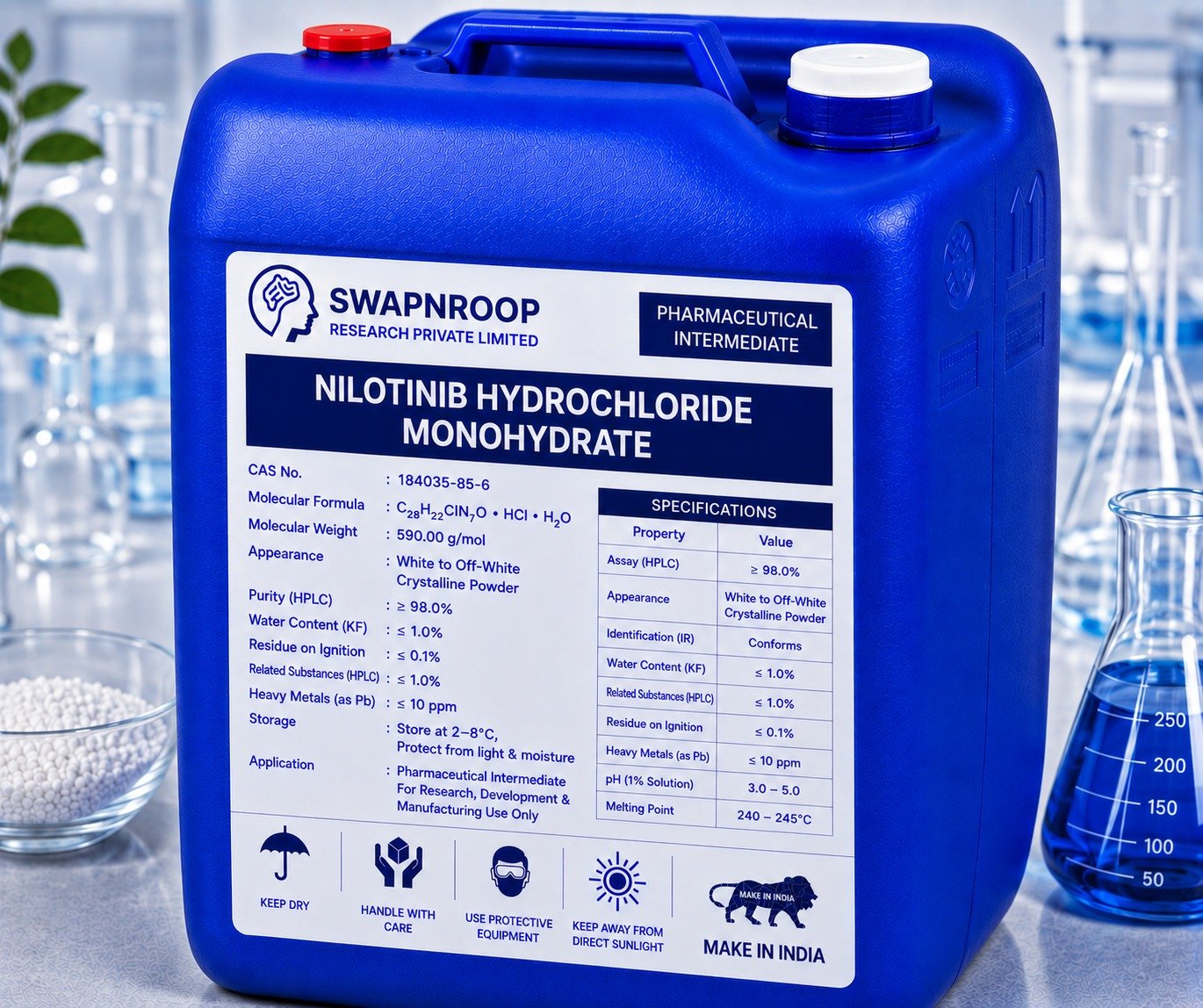 Nilotinib Hydrochloride Monohydrate