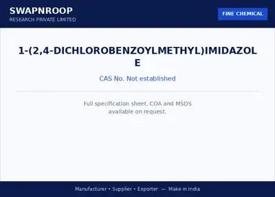 1-(2,4-dichlorobenzoylmethyl)imidazole - SRPL