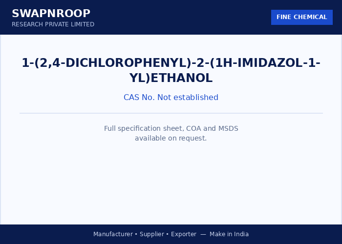 1-(2,4-dichlorophenyl)-2-(1H-imidazol-1-yl)ethanol