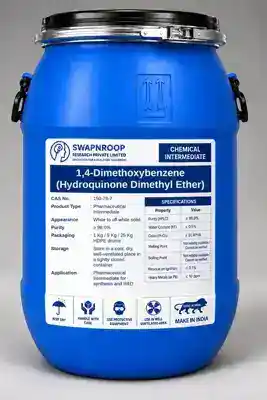 1,4-Dimethoxybenzene (Hydroquinone Dimethyl Ether) (CAS 150-78-7) - manufacturer, supplier & exporter India - SRPL