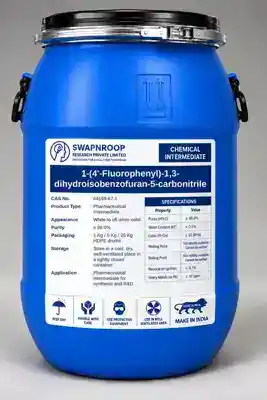 1-(4'-Fluorophenyl)-1,3-dihydroisobenzofuran-5-carbonitrile CAS 64169-67-1 - SRPL