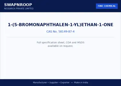 1-(5-bromonaphthalen-1-yl)ethan-1-one CAS 58149-87-4 - SRPL
