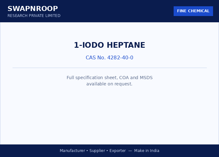 1-Iodo Heptane