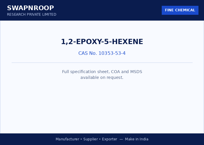 1,2-Epoxy-5-hexene