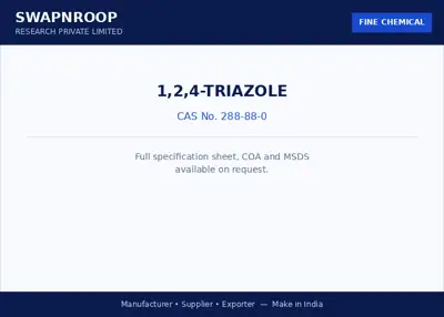 1,2,4-Triazole CAS 288-88-0 - SRPL