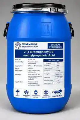 2-(4-Bromophenyl)-2-methylpropanoic Acid CAS 32454-35-6 - SRPL