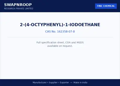 2-(4-OCTYPHENYL)-1-IODOETHANE CAS 162358-07-8 - SRPL