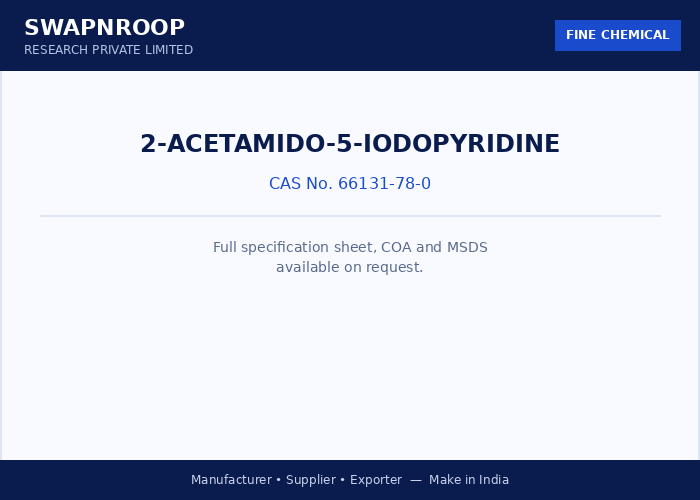 2-Acetamido-5-iodopyridine