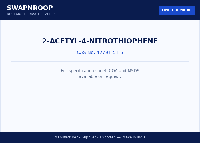 2-Acetyl-4-nitrothiophene