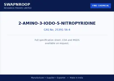 2-Amino-3-iodo-5-nitropyridine CAS 25391-56-4 - SRPL
