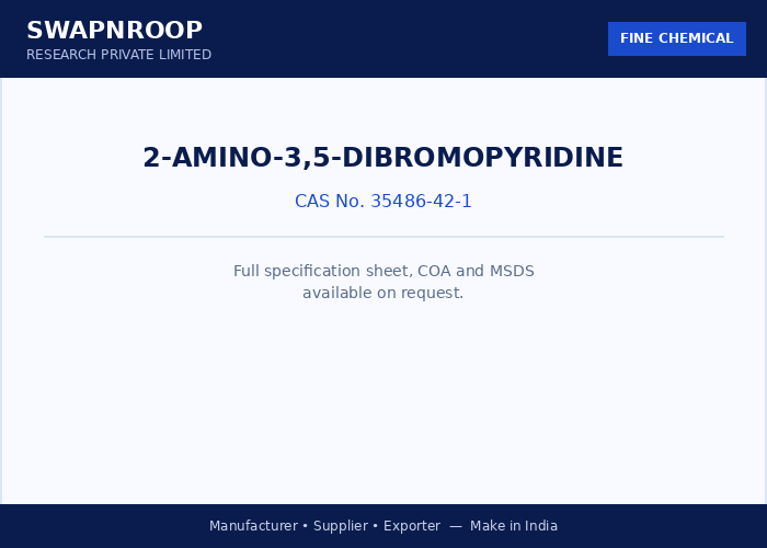 2-Amino-3,5-dibromopyridine