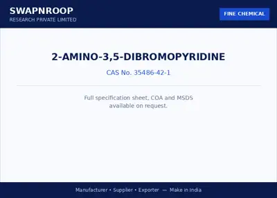 2-Amino-3,5-dibromopyridine CAS 35486-42-1 - SRPL