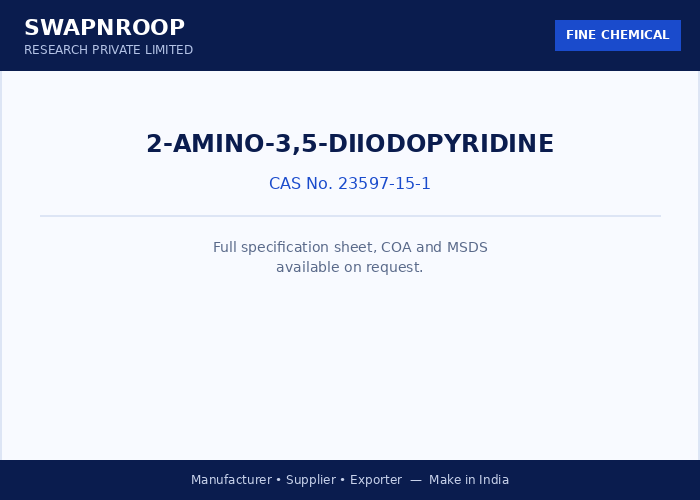 2-AMINO-3,5-DIIODOPYRIDINE