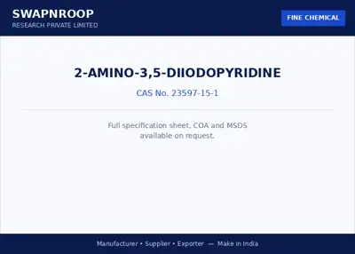2-AMINO-3,5-DIIODOPYRIDINE CAS 23597-15-1 - SRPL
