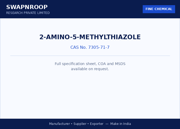 2-Amino-5-methylthiazole