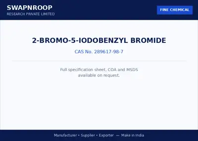 2-BROMO-5-IODOBENZYL BROMIDE CAS 289617-98-7 - SRPL
