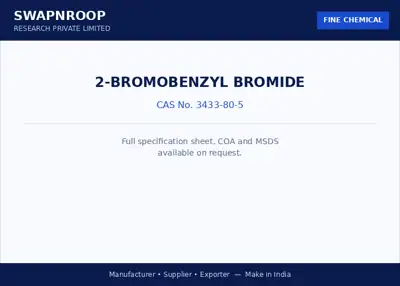 2-Bromobenzyl bromide CAS 3433-80-5 - SRPL