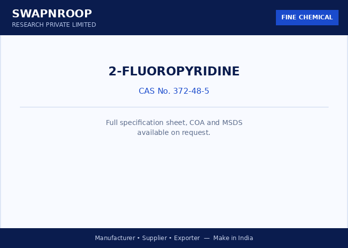 2-Fluoropyridine