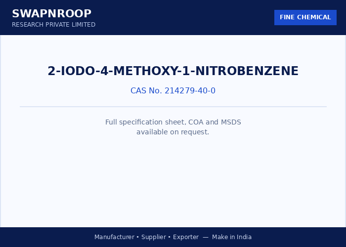 2-IODO-4-METHOXY-1-NITROBENZENE